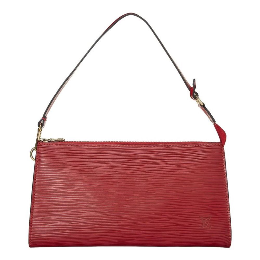 Louis Vuitton Red Epi Leather Pochette Accessoiresv2 (Authentic Pre-Loved)